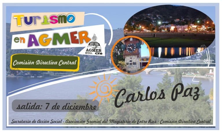 Turismo en AGMER: Villa Carlos Paz