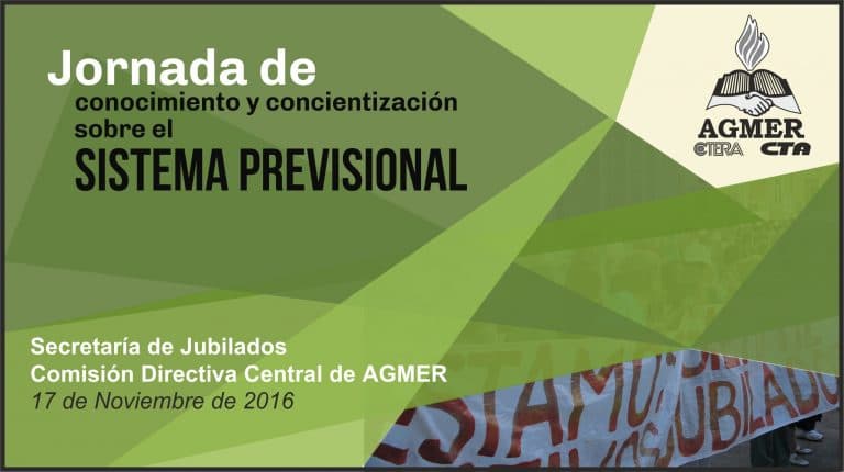 Jornada provincial sobre Sistema Previsional