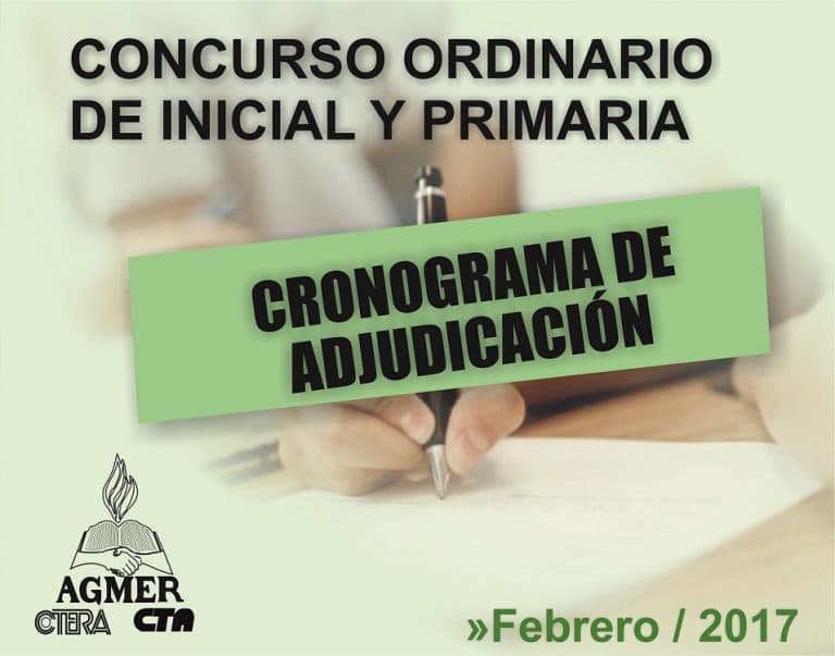 Concurso Ordinario de Inicial y Primaria: reinicia el cronograma de adjudicación