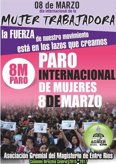 8M: Paro Internacional de Mujeres