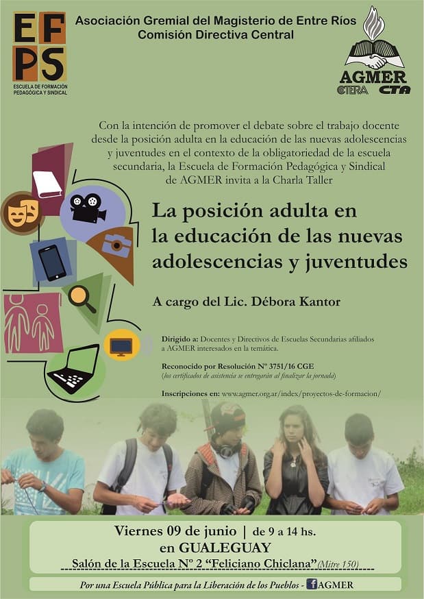 Charla debate en Gualeguay con Débora Kantor
