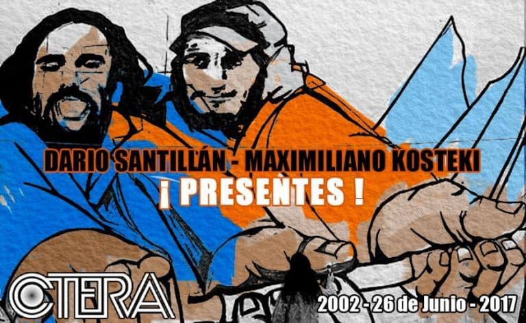 Recordamos a Kosteki y Santillán