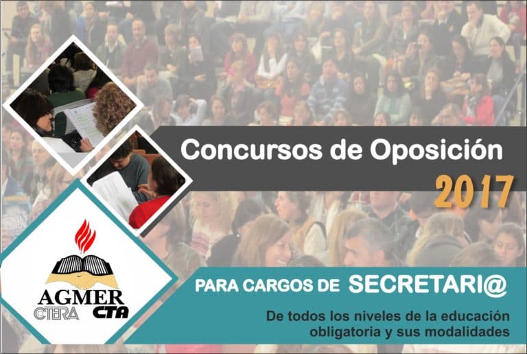 Oposición para cargos de Secretario: circulares con instructivos y video tutorial para la inscripción
