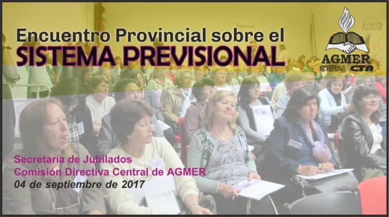 En Nogoyá – Encuentro Provincial sobre el Sistema Previsional