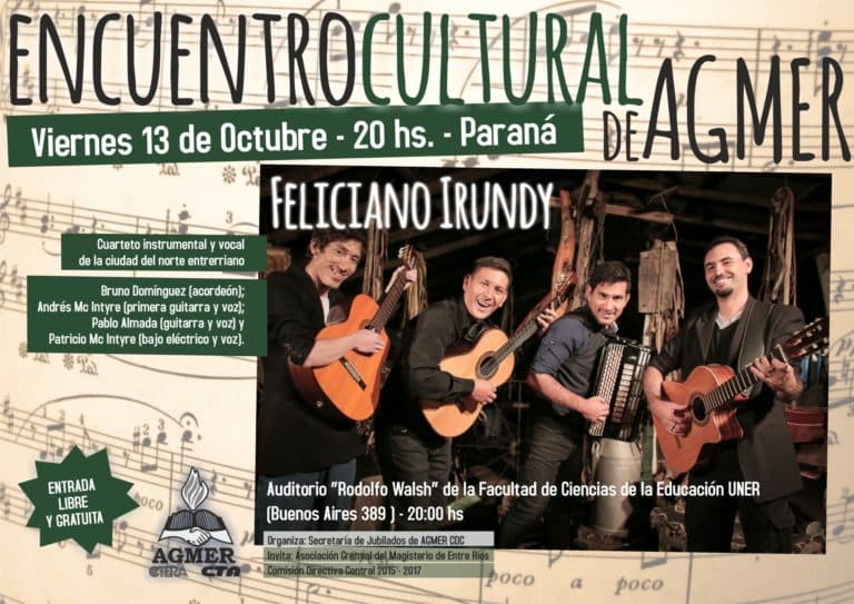 Cierre 2017 del ciclo Culturales en AGMER