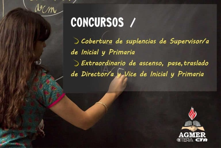 Sedes, horarios y cargos a concursar