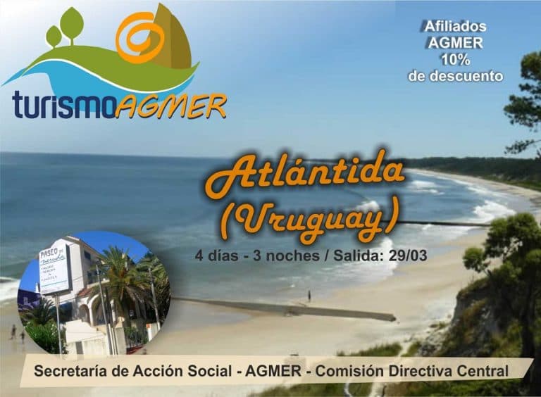 Turismo con AGMER: nueva propuesta para l@s afiliad@s