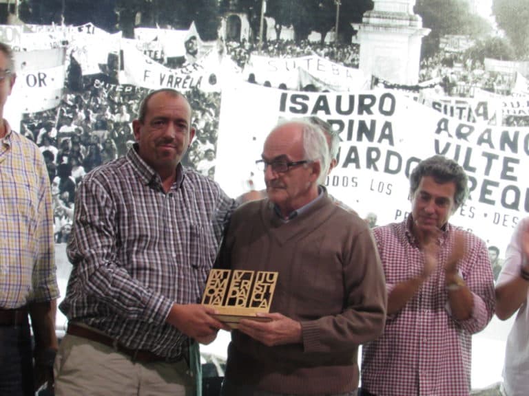 Homenaje de CTERA a los organismos de Derechos Humanos