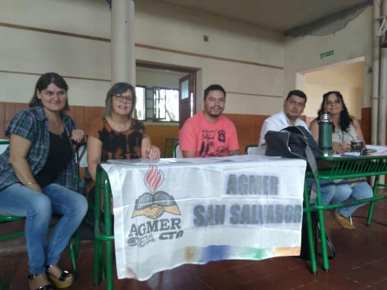 AGMER presente en la jornada de Concursos en toda la provincia