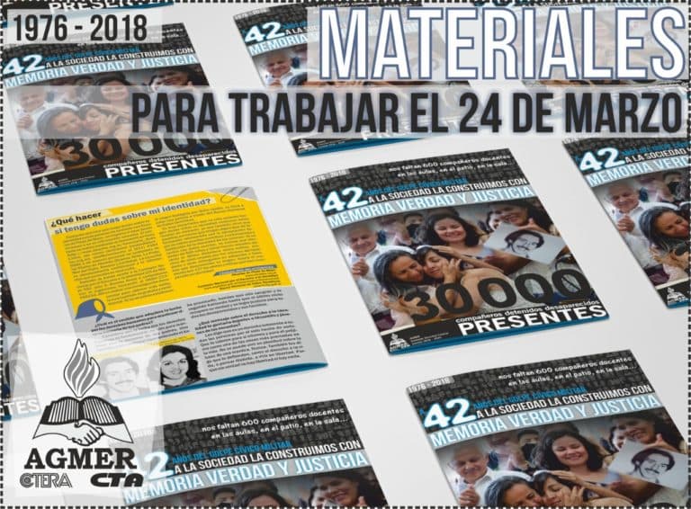 Material para trabajar la Semana de la Memoria