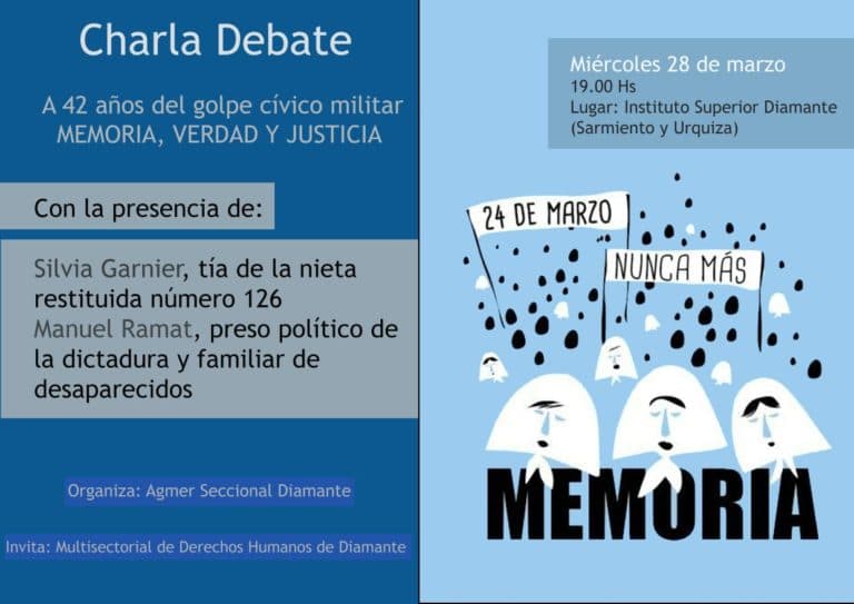 Charla Debate en Diamante
