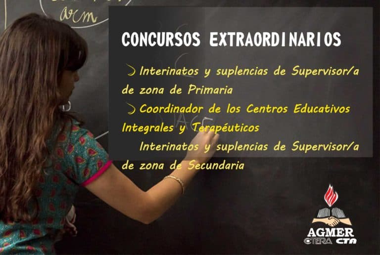 Convocatorias a inscripción para concursos extraordinarios