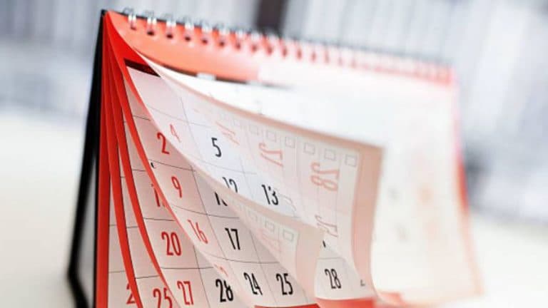 Calendario escolar: cambio de fechas de jornadas institucionales del programa de formación