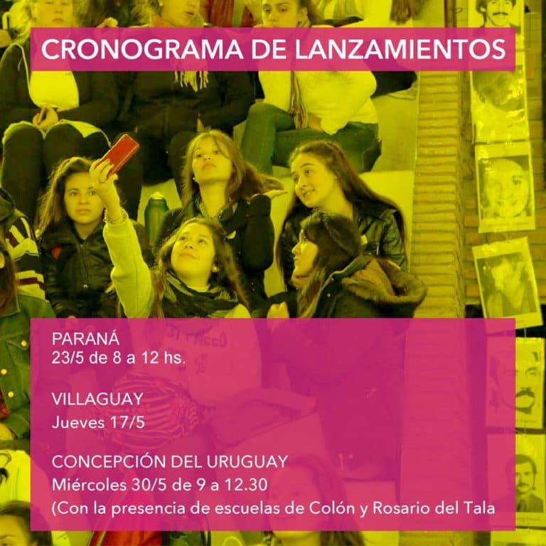 Jóvenes por la Memoria: lanzamientos