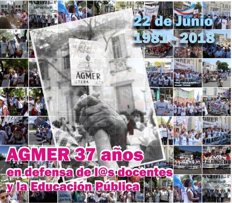 Celebramos 37 años redoblando el compromiso de luchar por lxs trabajadores y la escuela pública