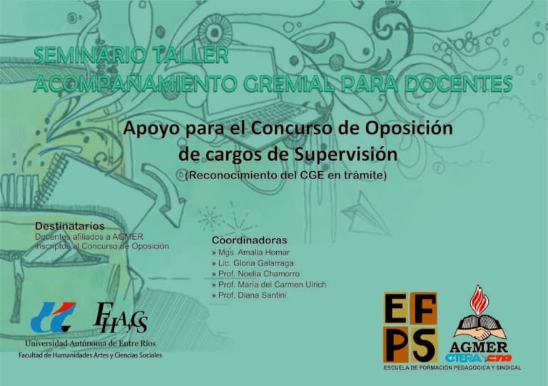 Comienza en las Seccionales el seminario-taller de acompañamiento gremial por concurso de oposición Supervisión