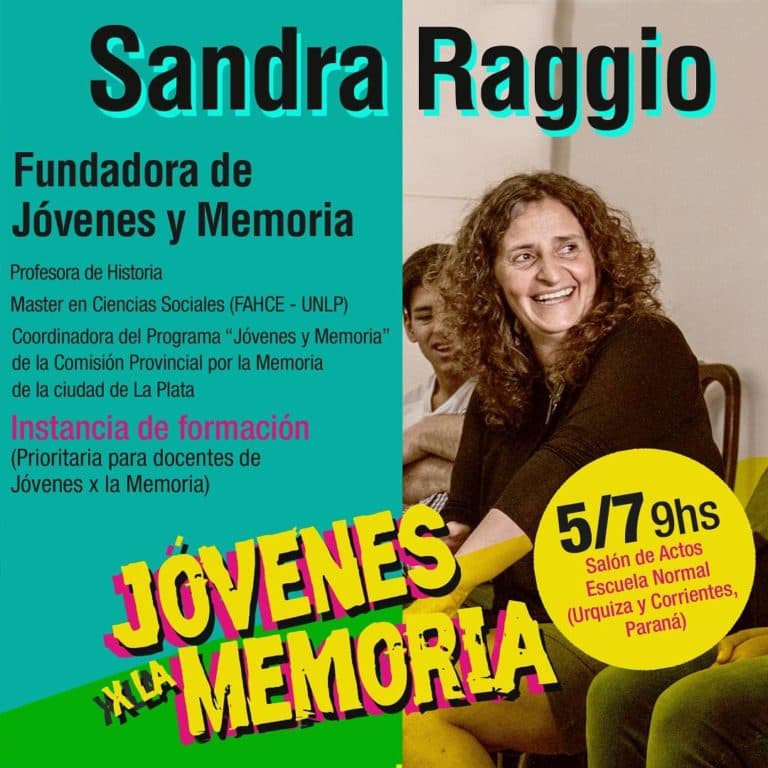 Jóvenes x la Memoria: encuentro de formación docente