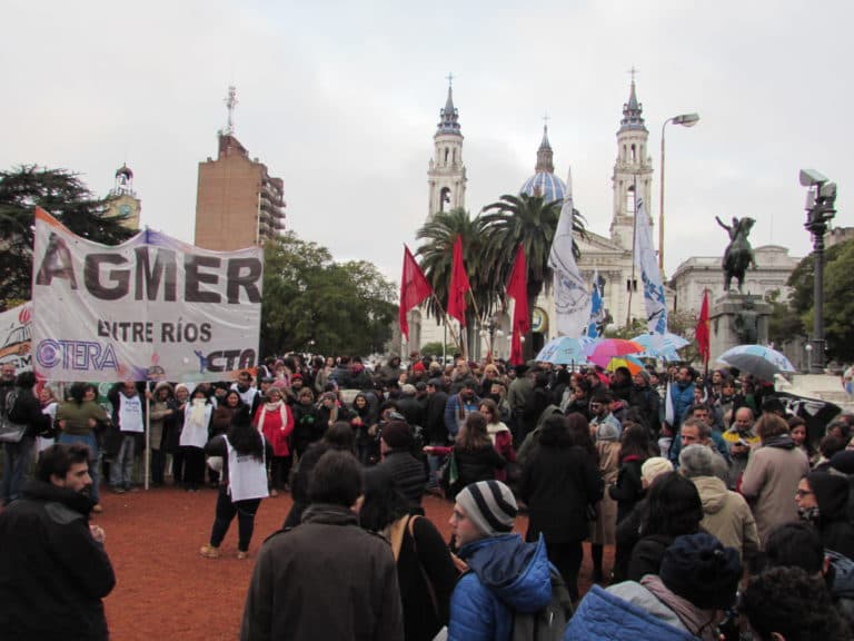 La Multisectorial de Derechos Humanos exigió la derogación del decreto que militariza la seguridad interior