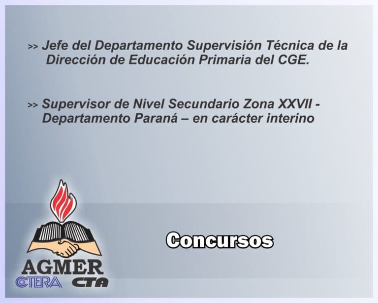 Convocatoria a concurso y acto de adjudicación