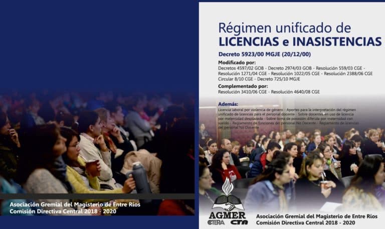 Régimen Unificado de LICENCIAS e INASISTENCIAS