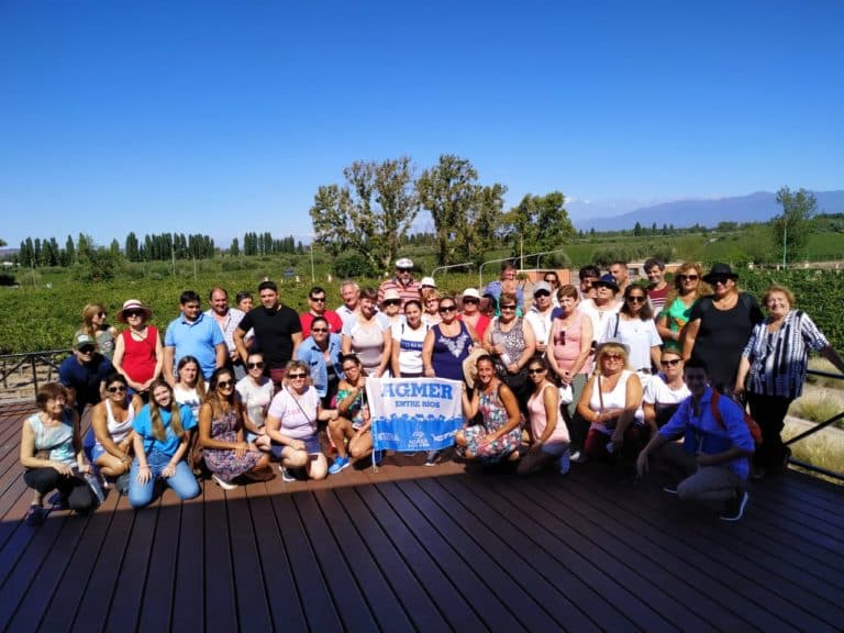 Afiliadxs a AGMER viajaron a Mendoza