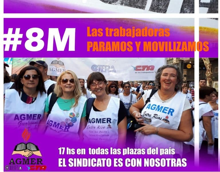 8 de Marzo: Nos sumamos al Paro Internacional de Mujeres