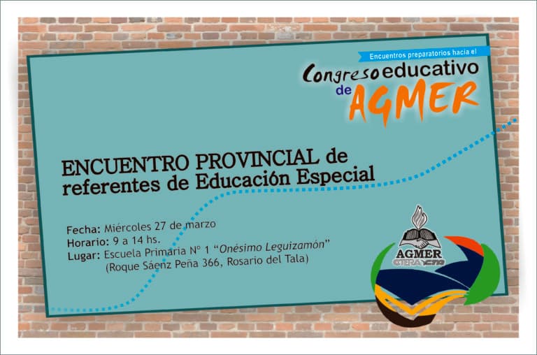 Encuentro Provincial de referentes de Educación Especial