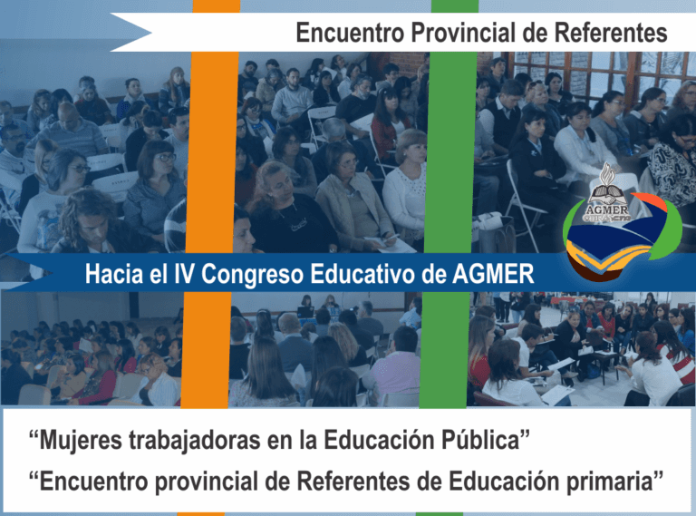 Encuentros provinciales hacia el IV Congreso Educativo de AGMER