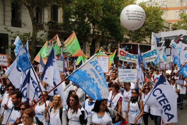 AGMER participa de la jornada nacional de lucha convocada por CTERA