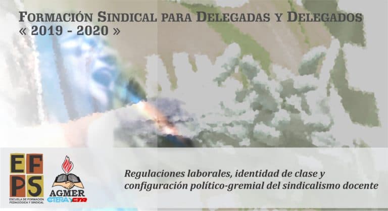 Continúa en septiembre el Programa de Formación Sindical para Delegadas/os 2019-2020