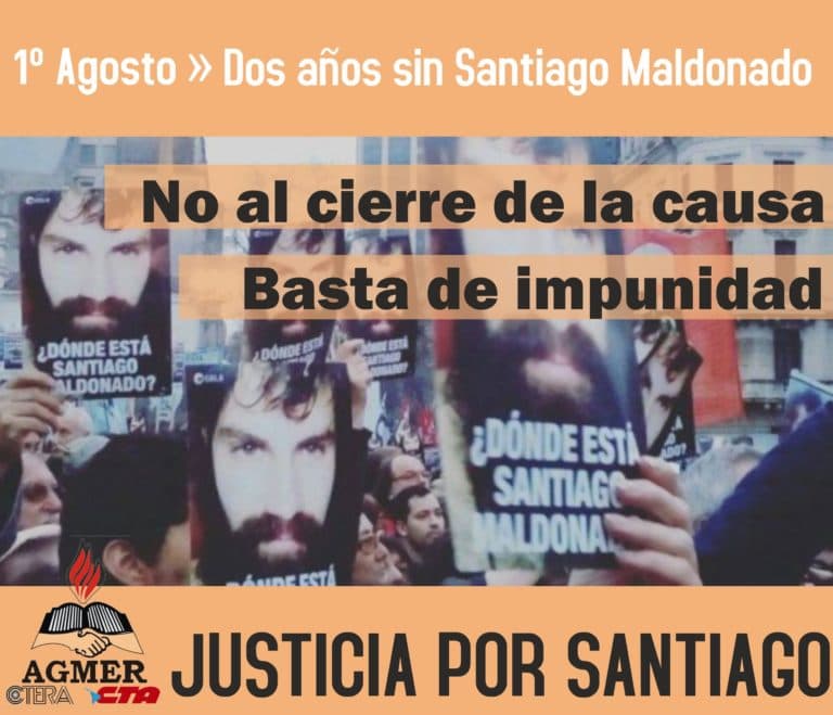 Dos años sin Santiago Maldonado