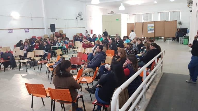 Delegados y delegadas de escuela continúan el ciclo de formación sindical de AGMER