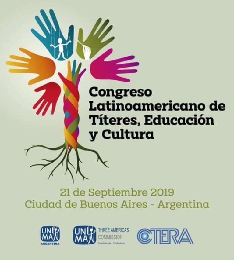 Títeres X 2 estará en el Congreso Latinoamericano “Títeres, Educación y Cultura”
