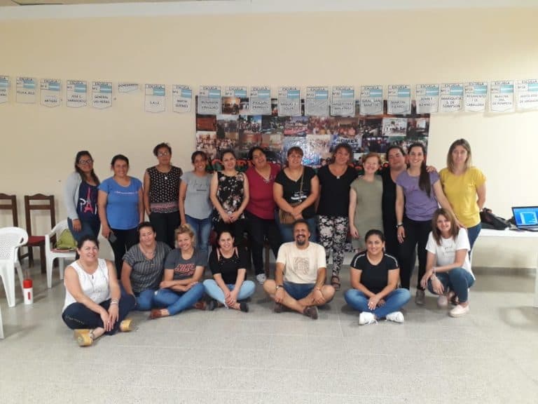 Finalizó en Feliciano el proyecto de formación para maestras jardineras