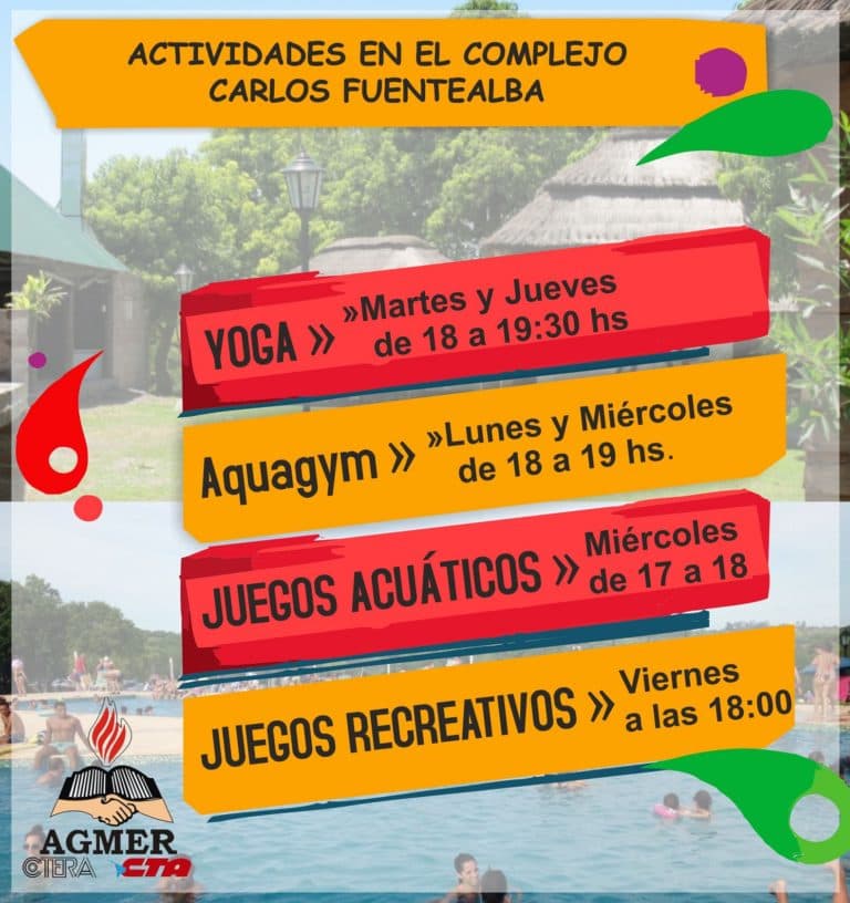 Verano en el cámping de AGMER: actividades recreativas y deportivas