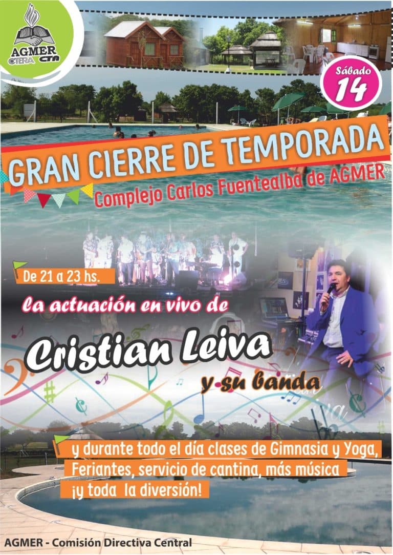 Cierre de temporada en el Cámping de AGMER