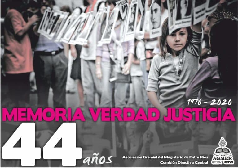 24 de Marzo: sin marcha, pero con Memoria