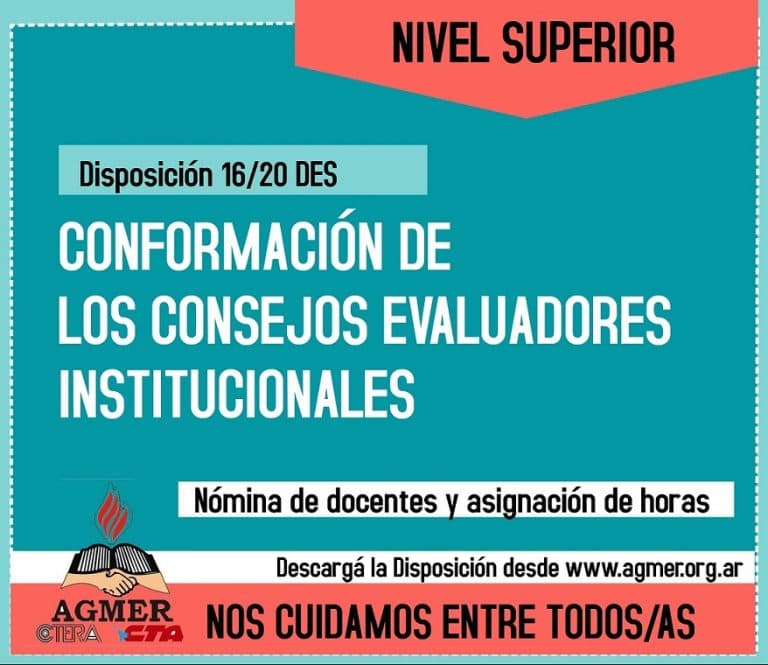 Conformación de los Consejos Evaluadores Institucionales