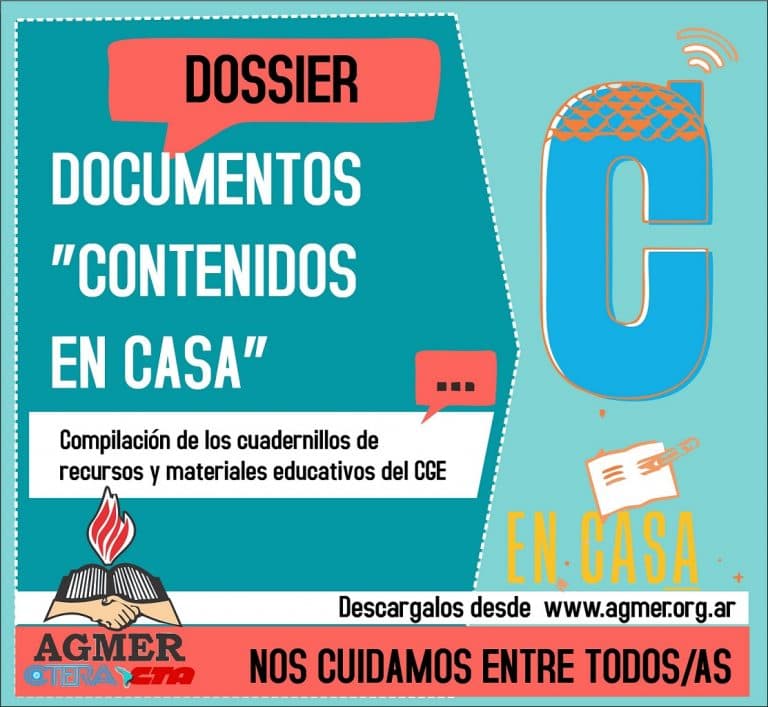 Dossier: Documentos “Contenidos en Casa”