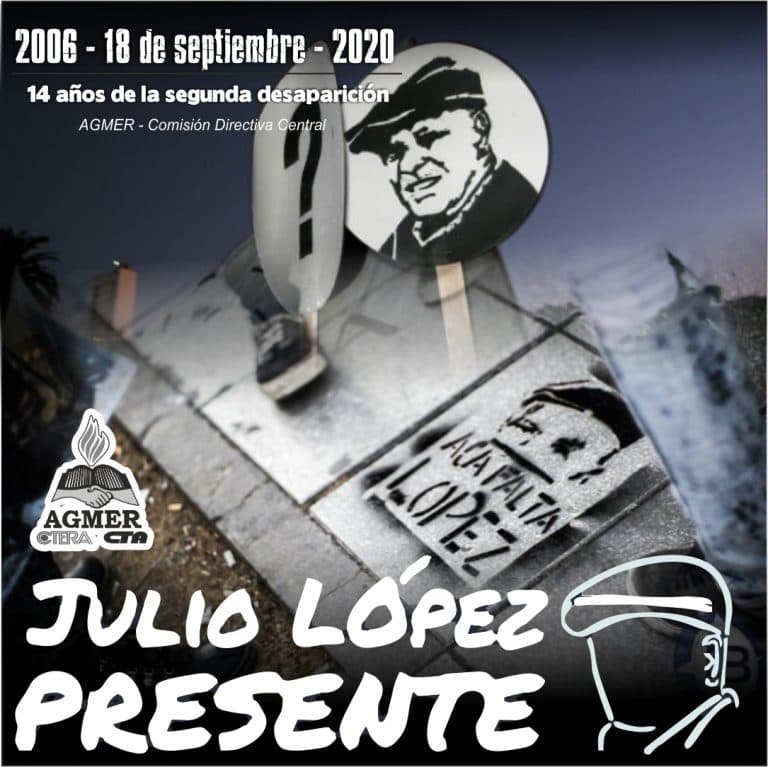 14 años sin Jorge Julio López