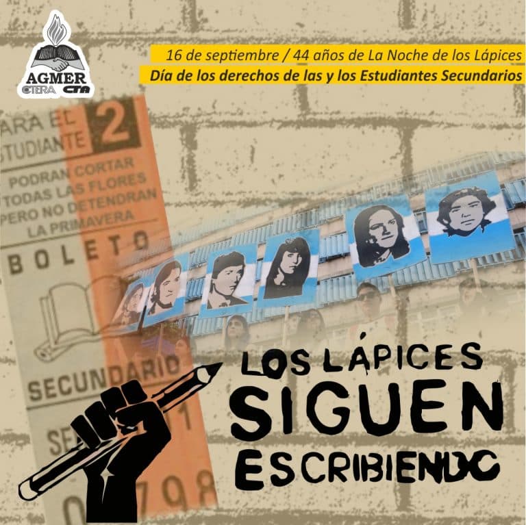44 años de La Noche de los Lápices