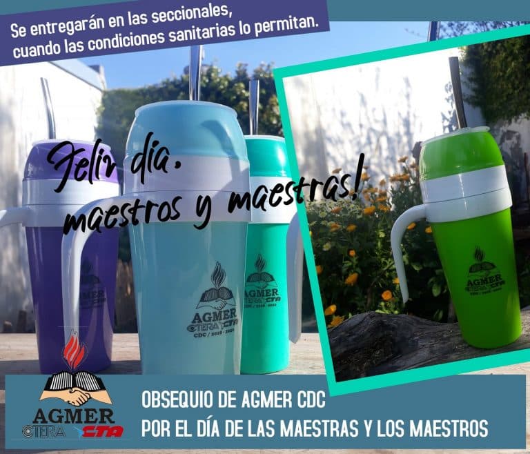 Obsequio de AGMER CDC para los afiliados y afiliadas