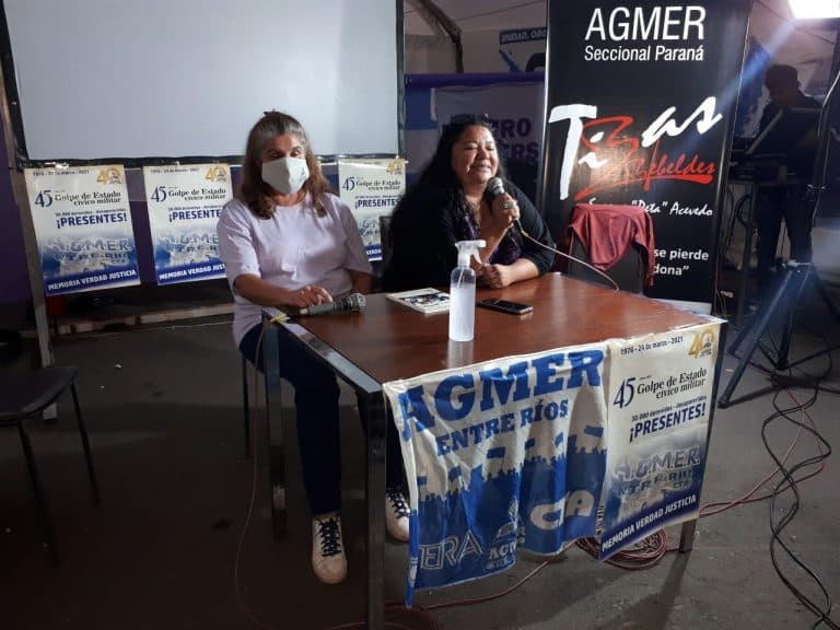 Comenzó la Semana de la Memoria en la Carpa Blanca de AGMER