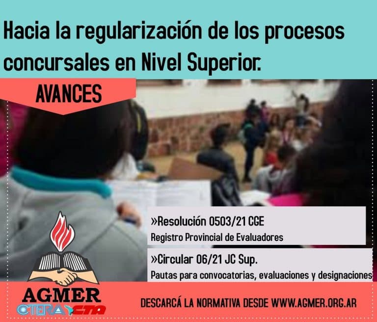 Hacia la regularización de los procesos concursales en Superior. Avances
