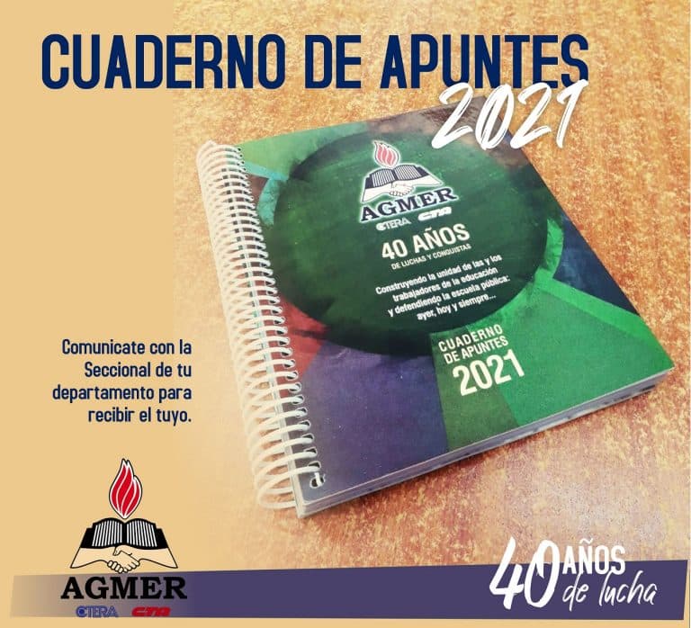 CUADERNO DE APUNTES 2021 DE AGMER