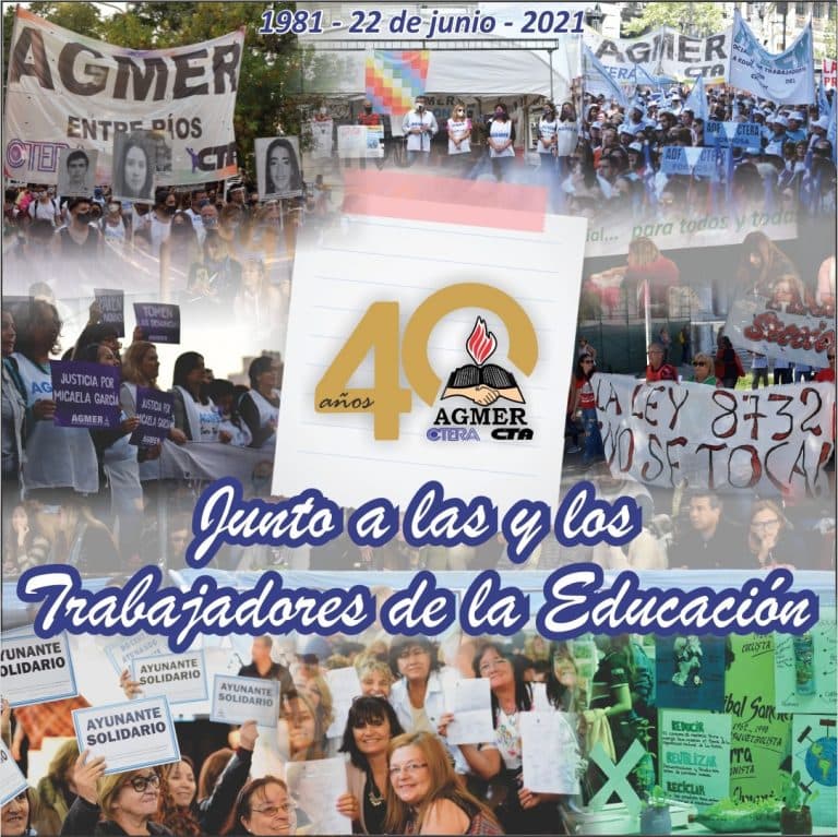 40° ANIVERSARIO DE AGMER: 1981-2021