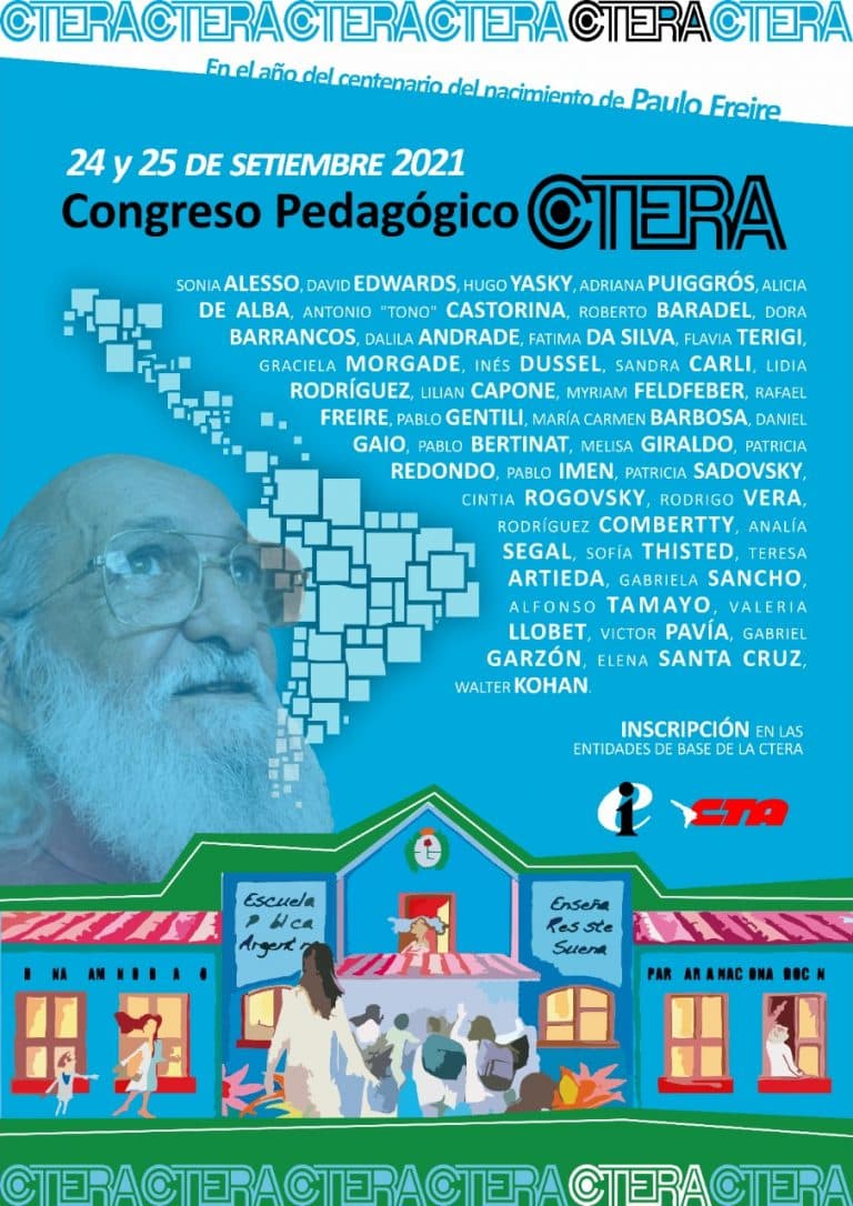 Congreso Pedagógico de CTERA: ¿Qué docencia para estos tiempos?
