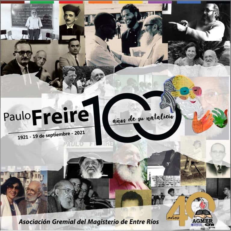Uno, dos, tres… cien Paulo Freire