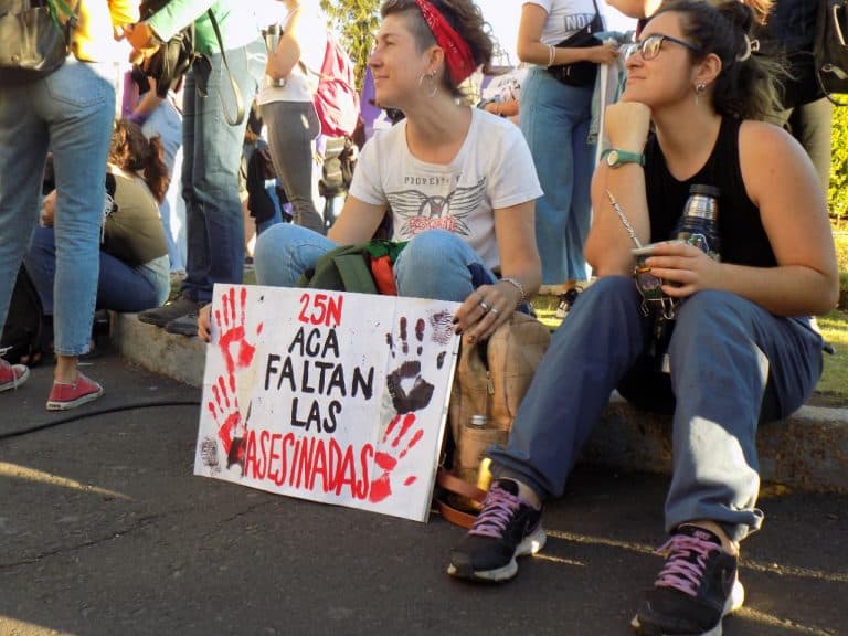 AGMER se sumó a las acciones en el Día internacional por la eliminación de la violencia contra las mujeres