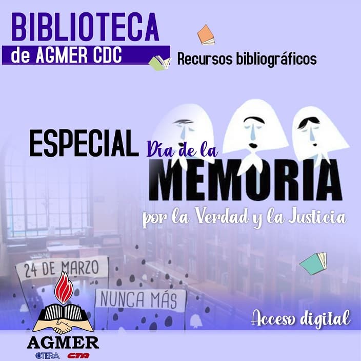 Sugerencias de Biblioteca: Semana de la Memoria